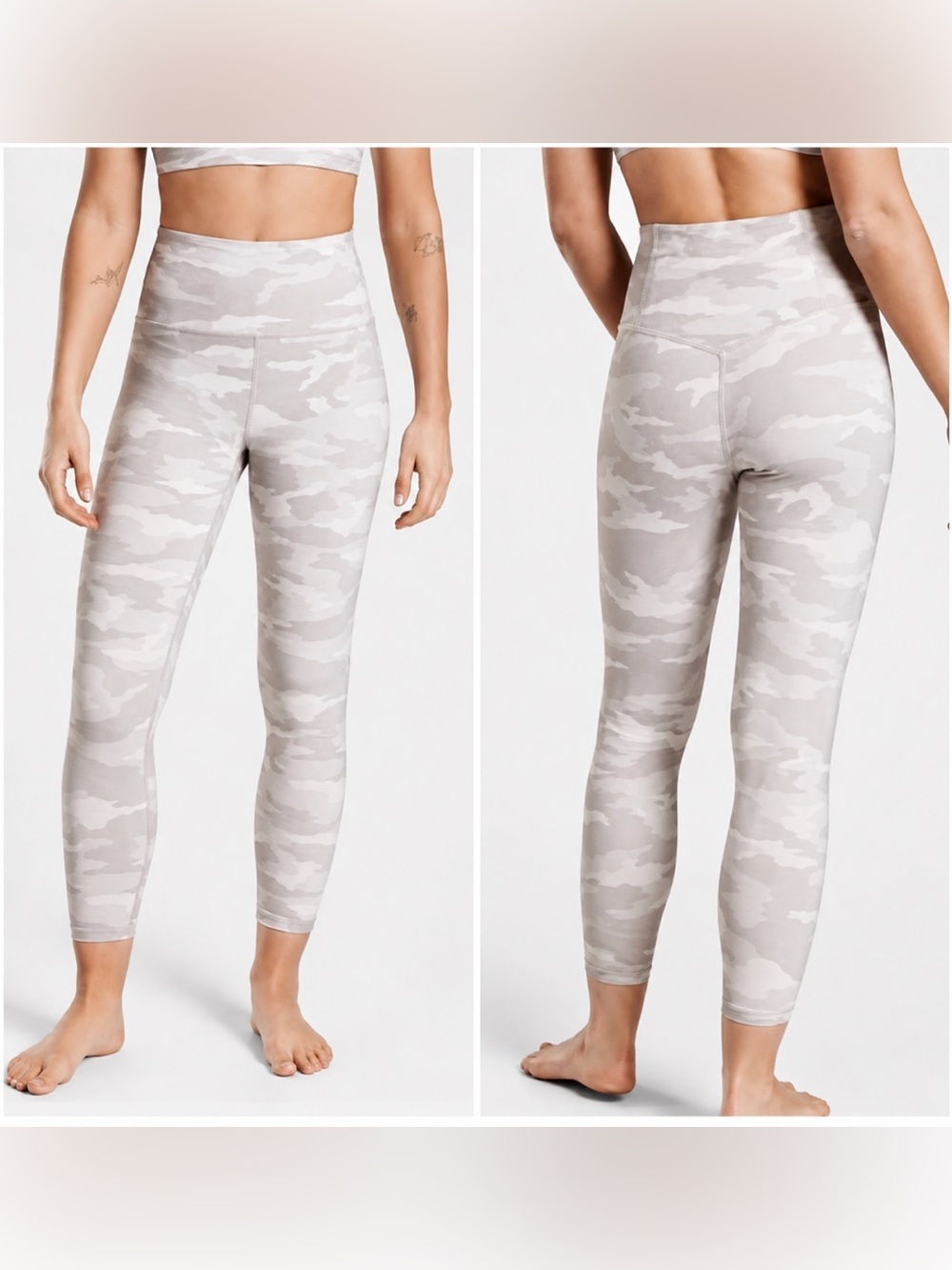 Athleta Elation 7/8 Camo Leggings Women’s Size S